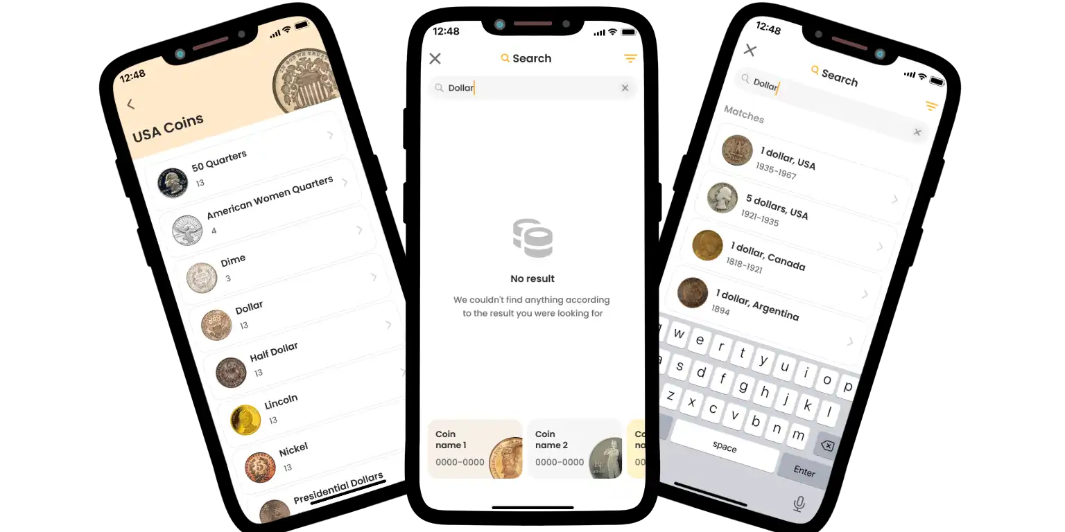 Coin ID Scanner interface details.